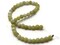 45 4mm to 5mm Yellow Green Gemstone Round New Jade Stone Beads to String